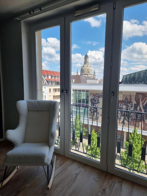 Altstadt-Oase Mit Traumblick Dresden Exterior foto